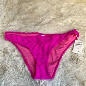 Good American Vibrant Pink Women's Swim bikini Bottom